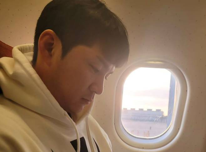 LG 오지환.  /사진=김진성 SNS