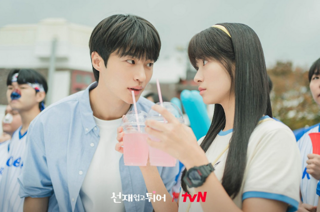 ‘선재 업고 튀어’ 변우석 김혜윤. 사진ㅣtvN