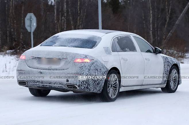 메르세데스 마이바흐 S 클래스 페이스리프트 테스트카