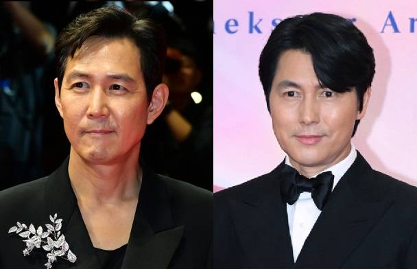 이정재,정우성. 김규빈 기자