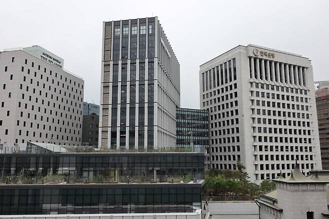 서울 중구 남대문로 한국은행 본부 전경. 연합뉴스