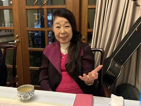 지난달 일본 지바에서 만난 곤노 유리 다이얼서비스 대표. 김현예 특파원