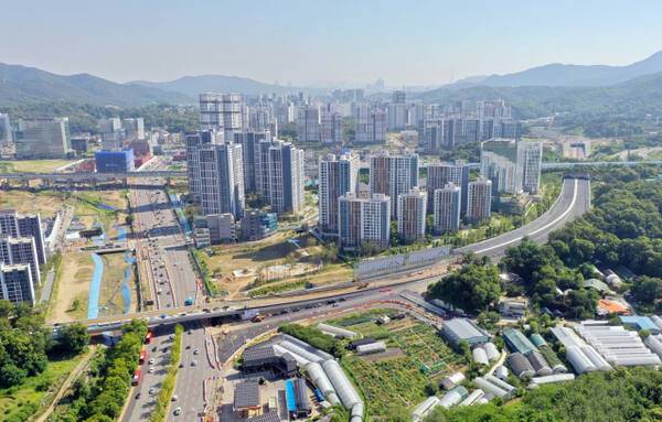 과천 지식정보타운 전경. 과천시 제공