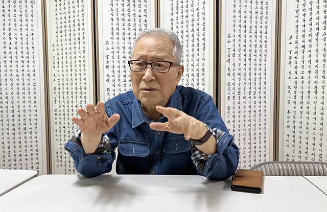 ▲ 정세현 전 통일부 장관. ⓒ프레시안(이재호)