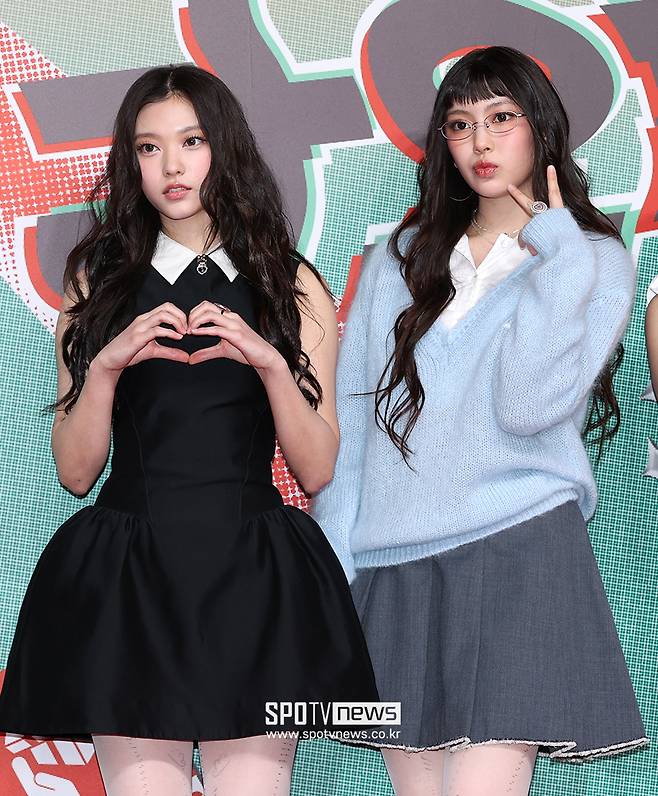 ▲ 뉴진스 해린 혜인 ⓒ곽혜미 기자