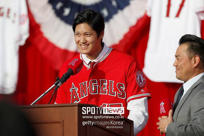 ▲오타니 쇼헤이는 메이저리그 진출 당시 투타겸업 보장을 약속한 LA 에인절스 입단을 택했다.