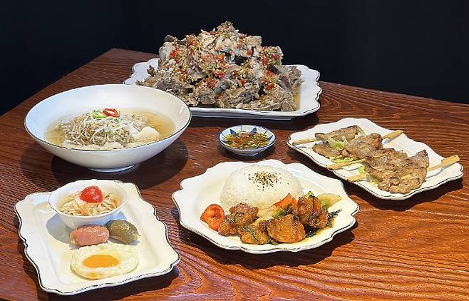 콘타이 제주의 메뉴