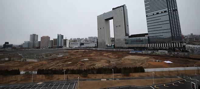 용산국제업무지구가 들어설 서울 용산정비창부지 모습 [이충우 기자]