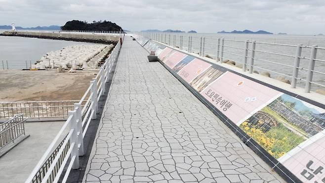 [목포=뉴시스]진도 서망항 북방파제. (사진=목포해수청 제공) 2024.12.27. photo@newsis.com *재판매 및 DB 금지