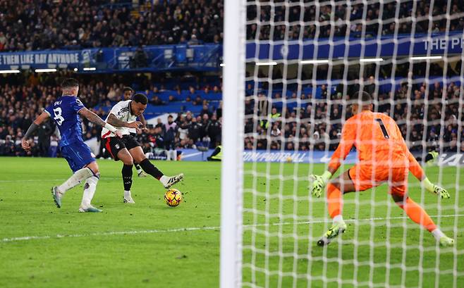 풀럼 호드리고 무니즈 득점 장면. 게티이미지코리아