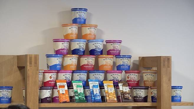 맥키스 아이스크림 제품