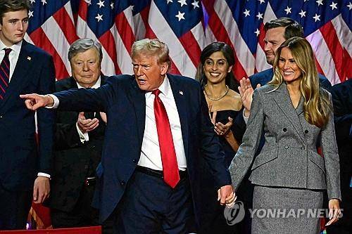 도널드 트럼프 미국 대통령 당선인 [AFP 연합뉴스 자료사진. 재판매 및 DB 금지]