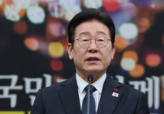 이재명 더불어민주당 대표. 연합뉴스