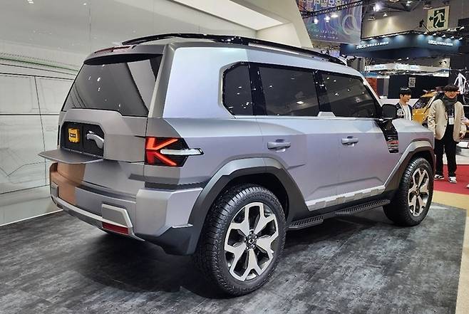 서울모빌리티쇼에서 공개된 KR10 목업  [사진촬영=최기성 매경닷컴 기자]