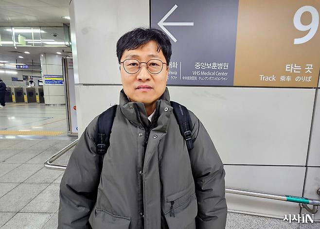 김상욱 경희대 물리학과 교수(54)는 “국회에 힘 실어주고 싶어 나왔다”라고 말했다. ⓒ시사IN 김연희