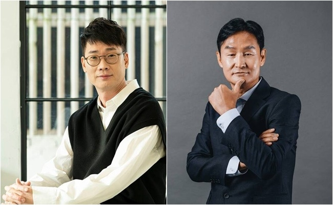 ‘슈팅스타’ 조효진 PD(왼쪽), 최용수 감독. 사진ㅣ쿠팡플레이