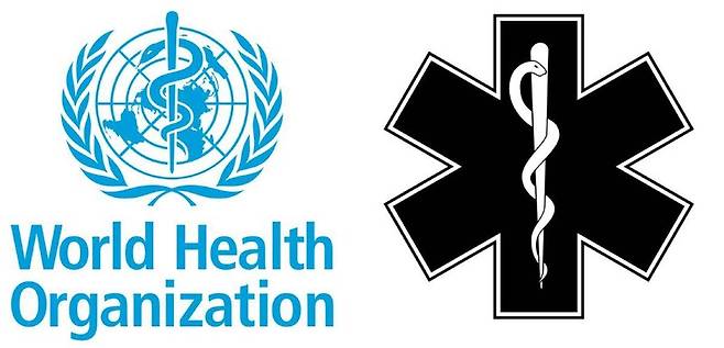 현대 의학을 상징하는 ‘아스클레피오스의 지팡이’(Rod of Asclepius) 또한 뱀이 상징적으로 등장한다. 그리스 신화 속 ‘의술의 신’ 아스클레피오스가 뱀이 약초로 동료를 살리는 모습을 보고, 이를 활용해 사람을 살렸다는 신화에서 기인했다. 세계보건기구 누리집, 위키피디아 코먼스