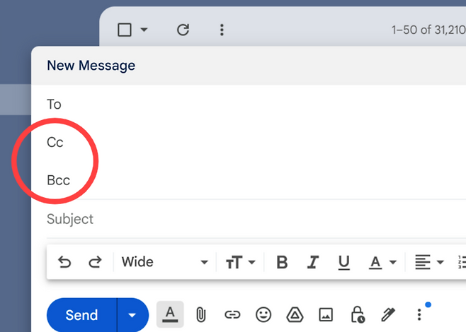 영어 수업 시간 서신 쓰기 항목에서도 CCBCC는 배운 적 없다. 공교육을 통해 배운 영어를 활용하다 보면, 외국 쇼핑몰에 거칠게 항의 메일을 보낼 때조차 끝에 Best regards, Sincerely를 붙이고 있는 자신을 발견하게 된다. [사진 출처=구글 지메일 캡처]