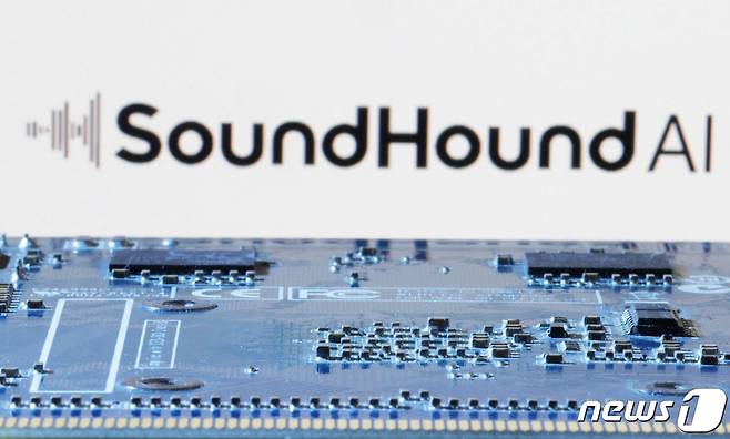 음성 인식 전문 AI 업체 사운드하운드 로고 ⓒ 로이터=뉴스1 ⓒ News1 박형기 기자