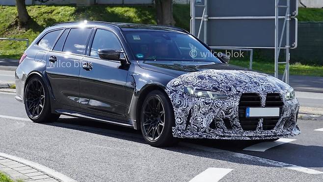 사진 : BMW M3 CS 투어링 테스트카 (출처=Wilco blok)