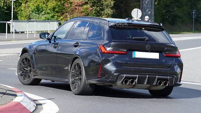 사진 : BMW M3 CS 투어링 테스트카 (출처=Wilco blok)