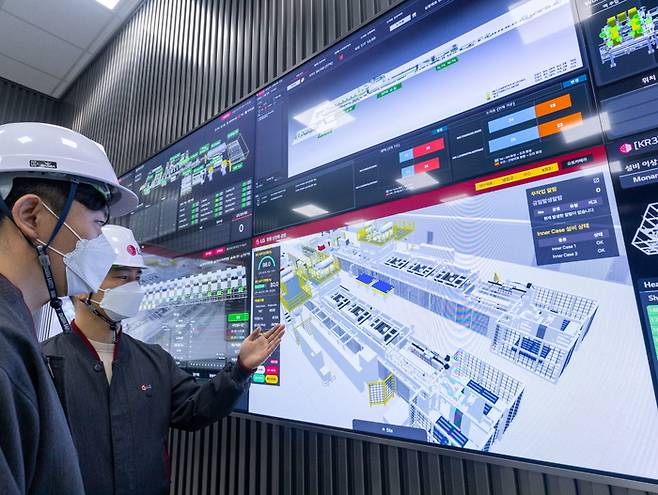 LG전자 창원 스마트파크 디지털트윈 솔루션