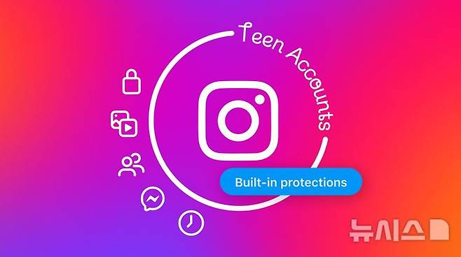 [서울=뉴시스] 19일 메타에 따르면 인스타그램은 지난 17일(현지시각)부터 미국, 영국, 캐나다, 호주 등에서 18세 미만 청소년 사용자를 '10대 계정(Teen Accounts)'으로 전환하는 절차를 시작했다. (사진=메타 블로그 캡처)