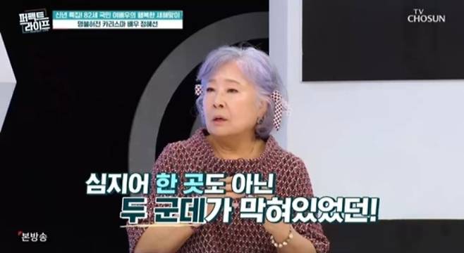 /사진=TV조선 '퍼펙트라이프'
