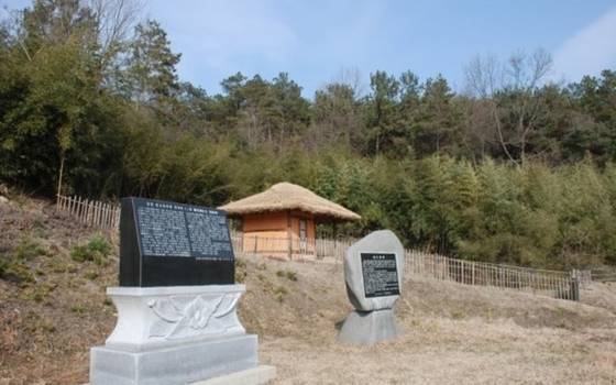 나주시 다시면에 있는 정도전 유배 현장. 정도전은 이곳에 3년 동안 유배돼 있으면서 백성을 위한 정치를 다짐하게 됐다. [사진 이익주]