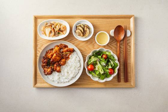 '그리팅 저당식단'. 사진 현대그린푸드