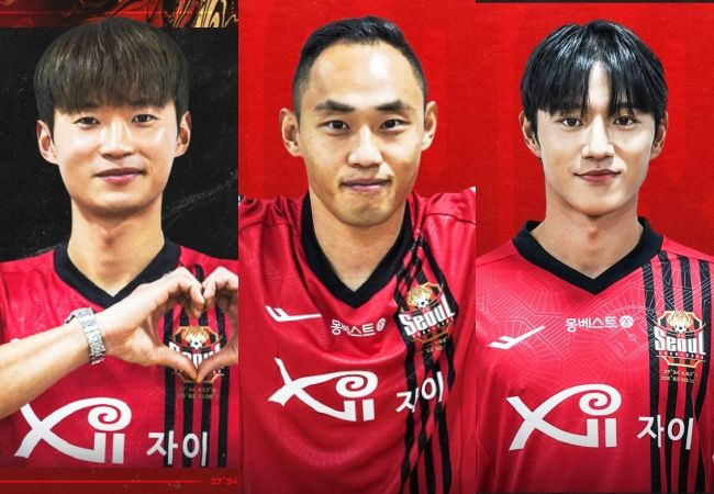 [서울=뉴시스] 프로축구 K리그1 FC서울에 입단한 김진수, 문선민, 정승원. (사진=FC서울 제공) *재판매 및 DB 금지