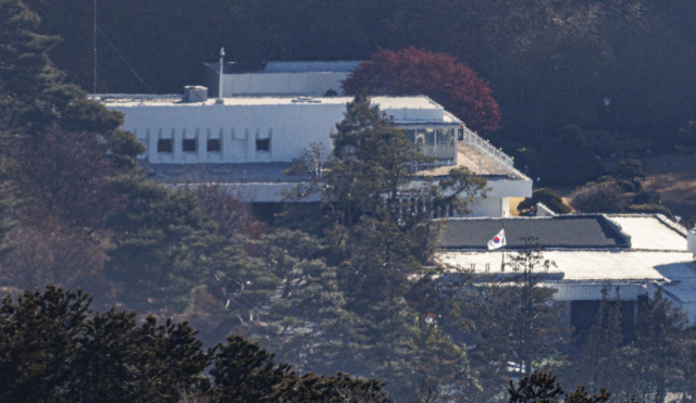 ▲서울 용산구 한남동 대통령 관저의 모습. ⓒ연합뉴스