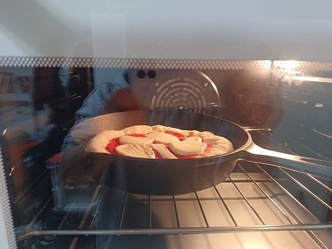 20250104_211748.jpg 마르게리타 피자, 베이컨토마토말이, 치즈피자