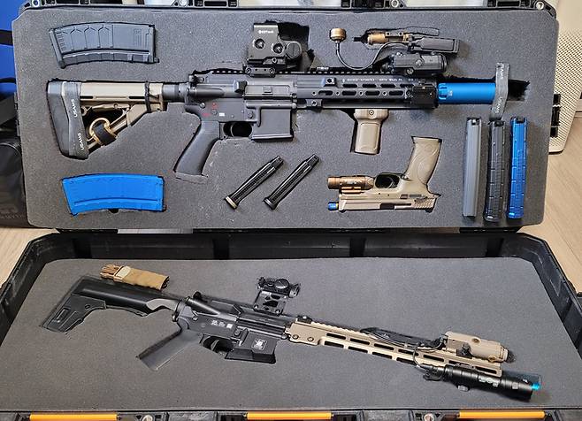 서바이버 게임용 에어소프트건 [딥식스유닛 재공]