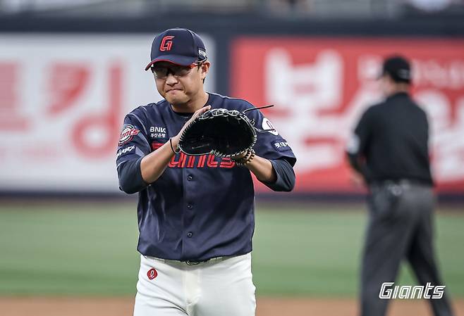 2025년 재도약을 자신한 롯데 자이언츠 에이스 박세웅. 사진=롯데 자이언츠