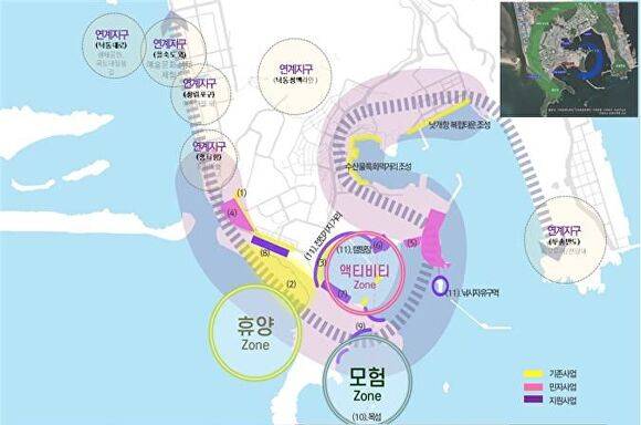 부산광역시 사하구 다대포 복합 해양레저관광도시 구상안. [사진=부산광역시]