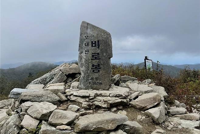 강원도 평창군 오대산 비로봉 / 사진 = 환경부