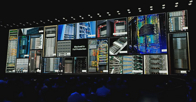 블랙웰 전체 제품 라인. 엔비디아 유튜브 캡처