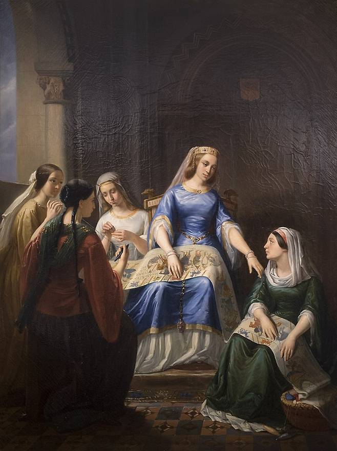 “어떻게 제가 천한 남자와 결혼하나요?”  한참 후대인 1848년 묘사된 마틸다.