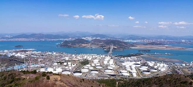 여수국가산단 전경. [헤럴드 DB]