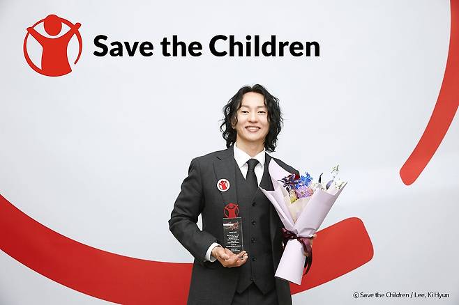 세이브더칠드런 홍보대사 위촉된 마이클 리 [세이브더칠드런 제공. 재판매 및 DB 금지]