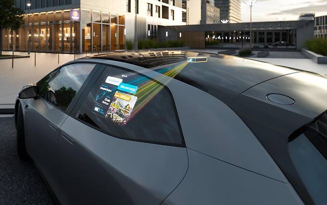 인공지능 기반 소프트웨어로 개인화된 콘텐츠를 제공하는 윈도우 프로젝션 솔루션