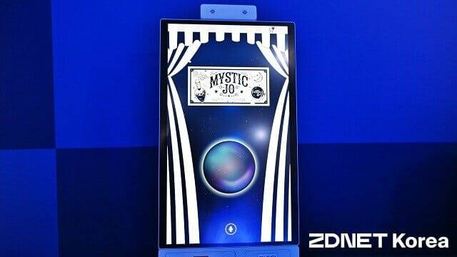 최대 90개 이상 언어를 인식하는 AI 키오스크. (사진=지디넷코리아)