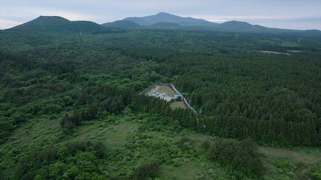 삼다수 제2취수원 전경