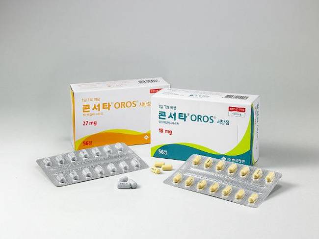 한국얀센의 메틸페니데이트 성분의 ADHD(주의력결핍집중력장애) 치료제 콘서타. /사진=한국얀센