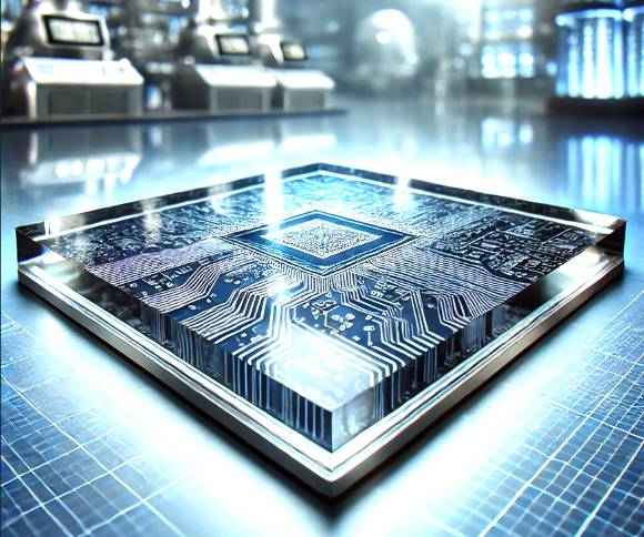 챗GPT가 만든 유리기판 이미지.[사진=챗GPT]