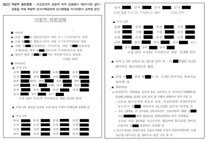 [검찰 비상계엄 특별수사본부 제공. 재판매 및 DB 금지]