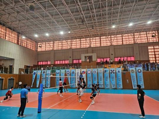 2024 IBK기업은행배 화성시 전국중고배구대회 수성고-속초고 8강전. [한국중고배구연맹 제공]