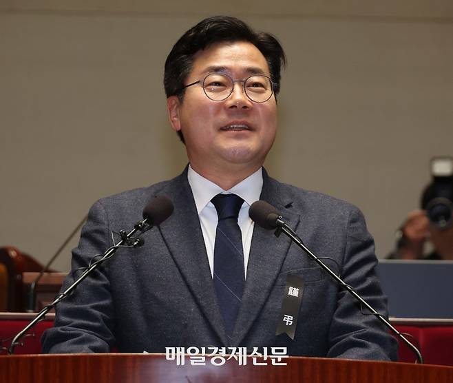 박찬대 더불어민주당 원내대표. [한주형기자]