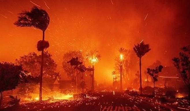 LA 산불. 연합뉴스